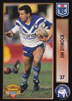 1994 Dynamic Rugby League Series 1 #37 Jim Dymock Front